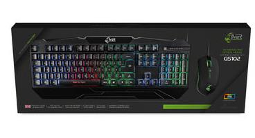 Mediarange Keyboard + Mouse GS102 Black - MRGS102-UK