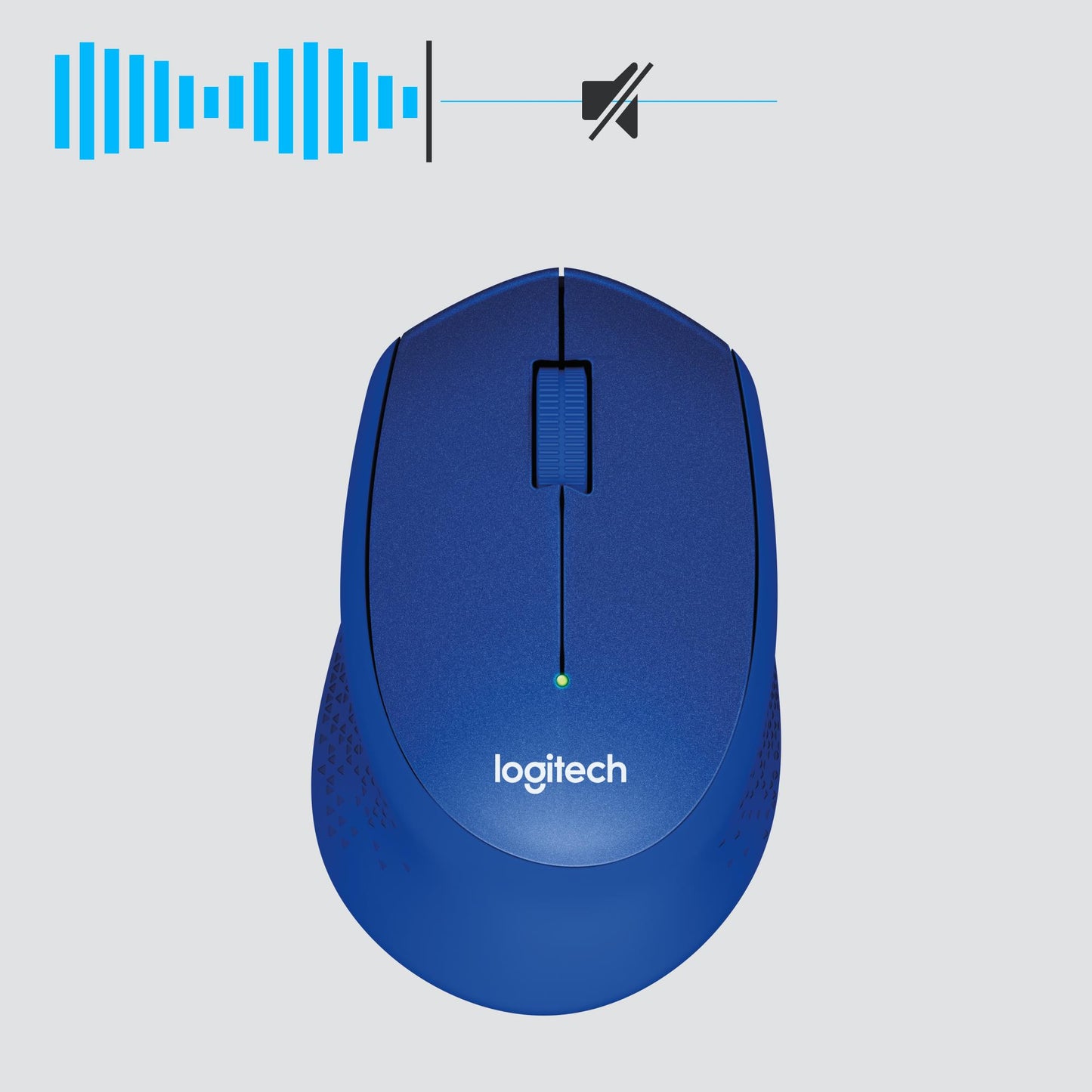 Logitech Mouse USB Optical Wireless M330 - Silent BL