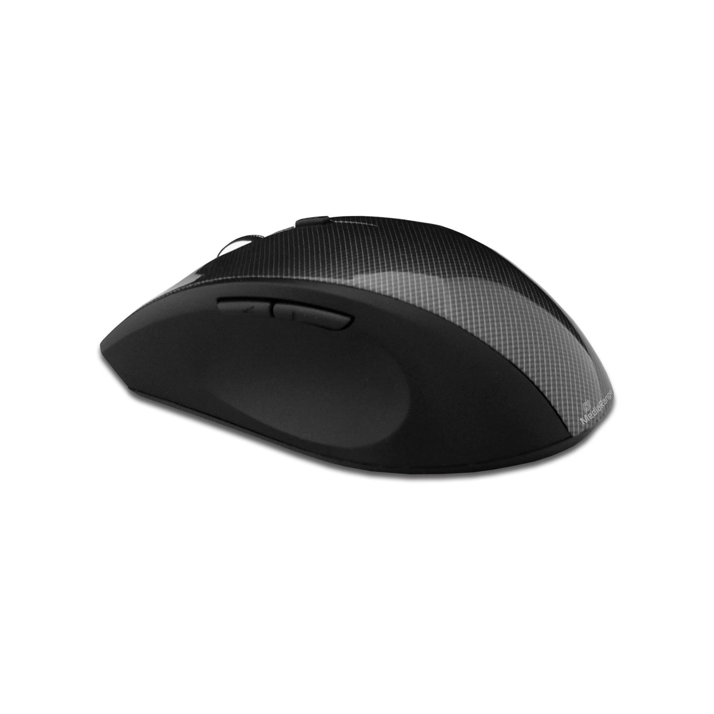 Mediarange Mouse USB Optical Wireless 5-BUTTON - Black