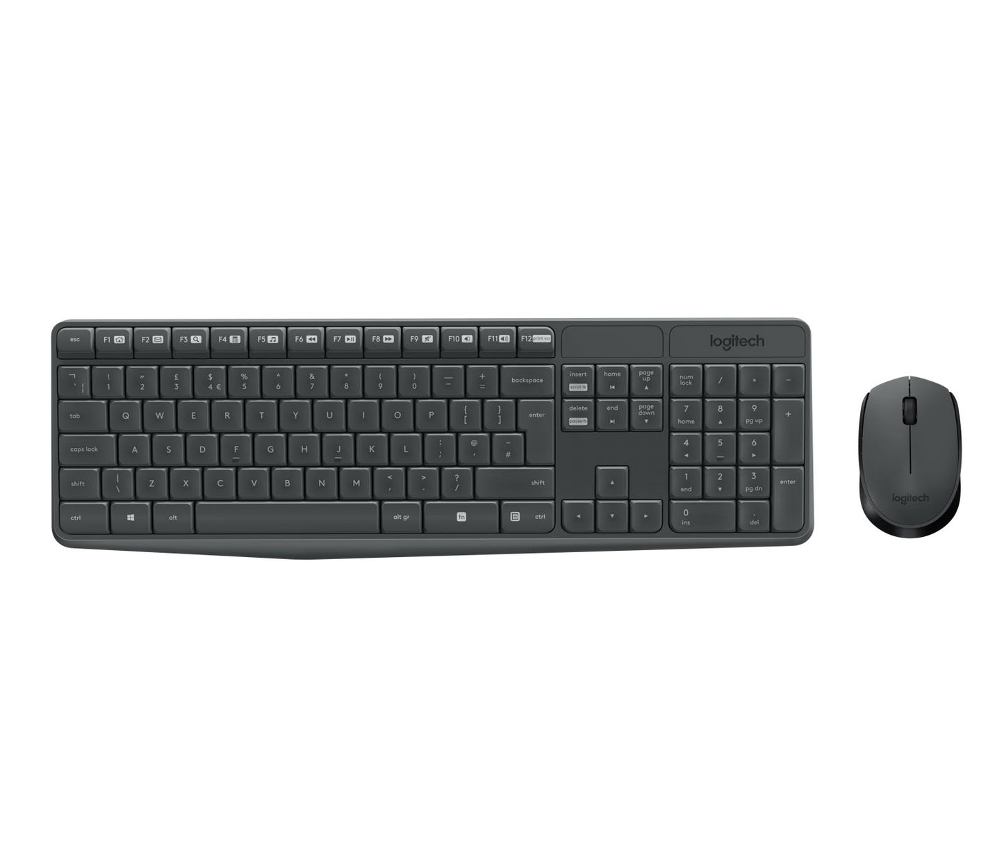 Logitech Keyboard Wireless Combo MK235 English - Desktop