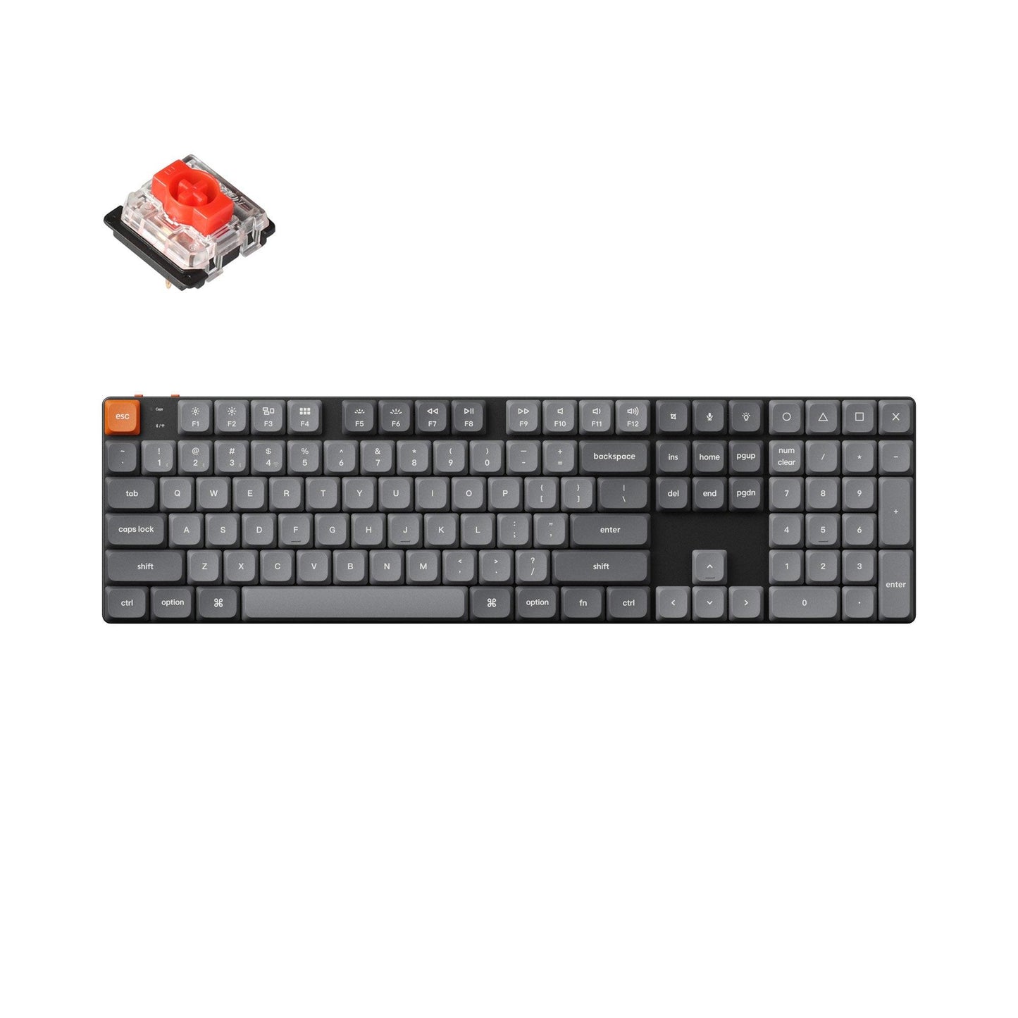Keychron Keyboard Wireless K5 MAX - Black