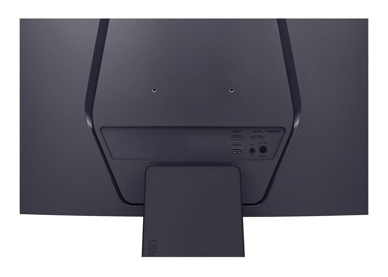 LG LCD Monitor LG 32GS60QC-B 32" Gaming / Curved Panel VA 2560X1440 16:9 180 Hz Matte 1 Ms Tilt