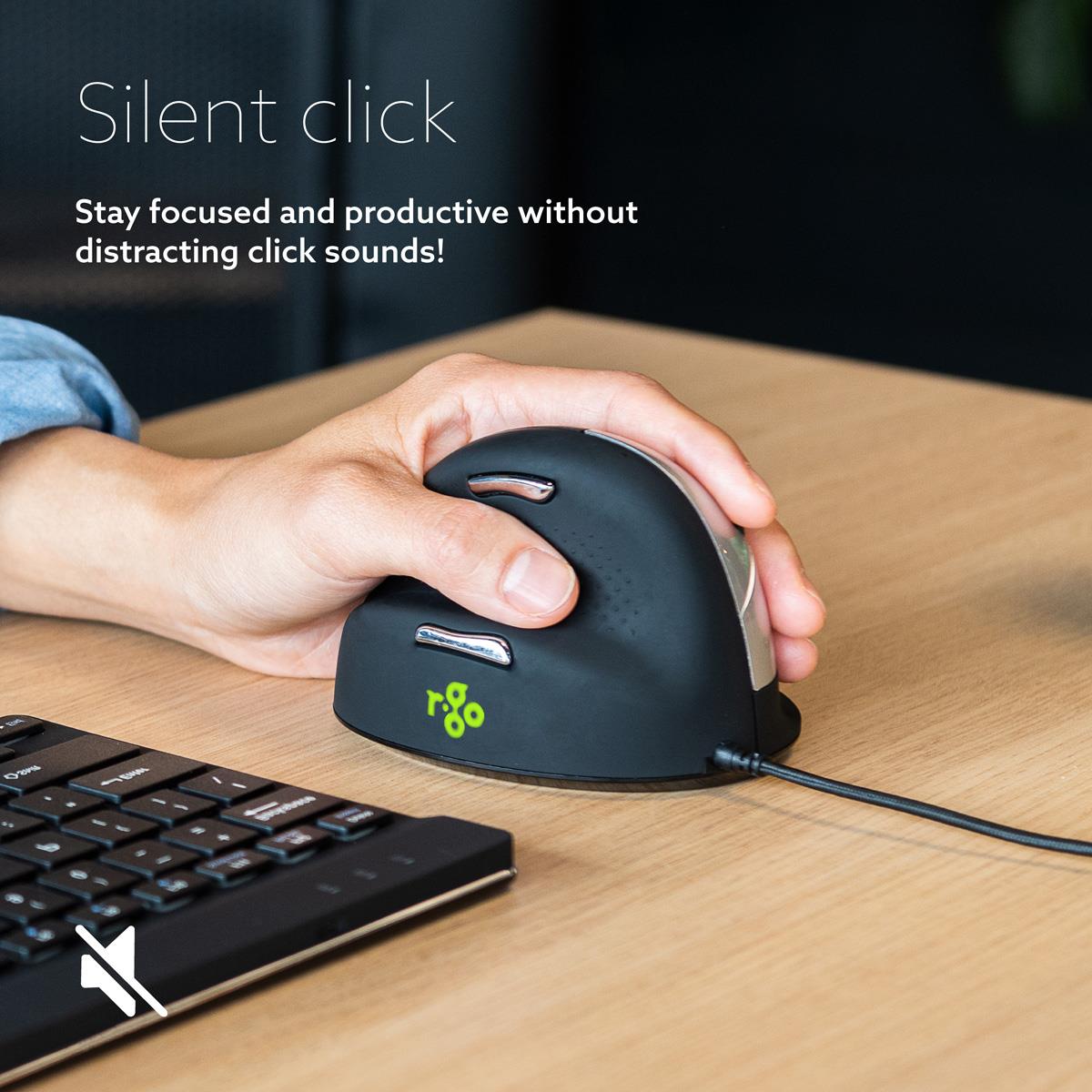 R-GO Tools Mouse USB Optical Break - L.