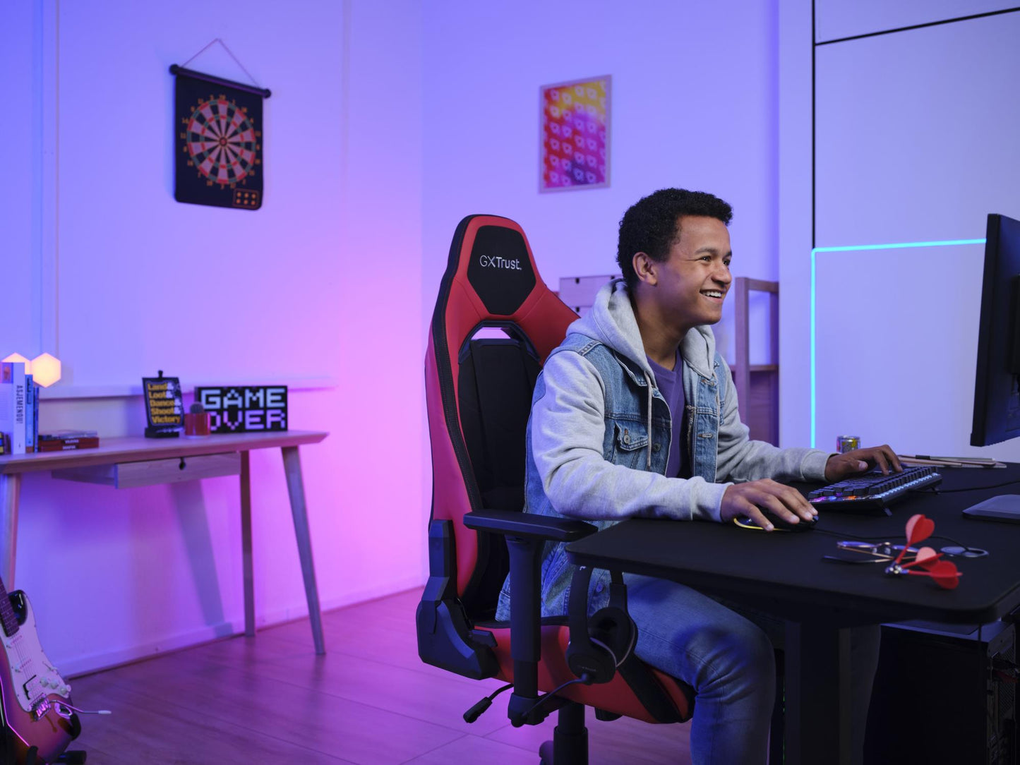 Trust Gaming Chair GXT 714R Ruya - RED