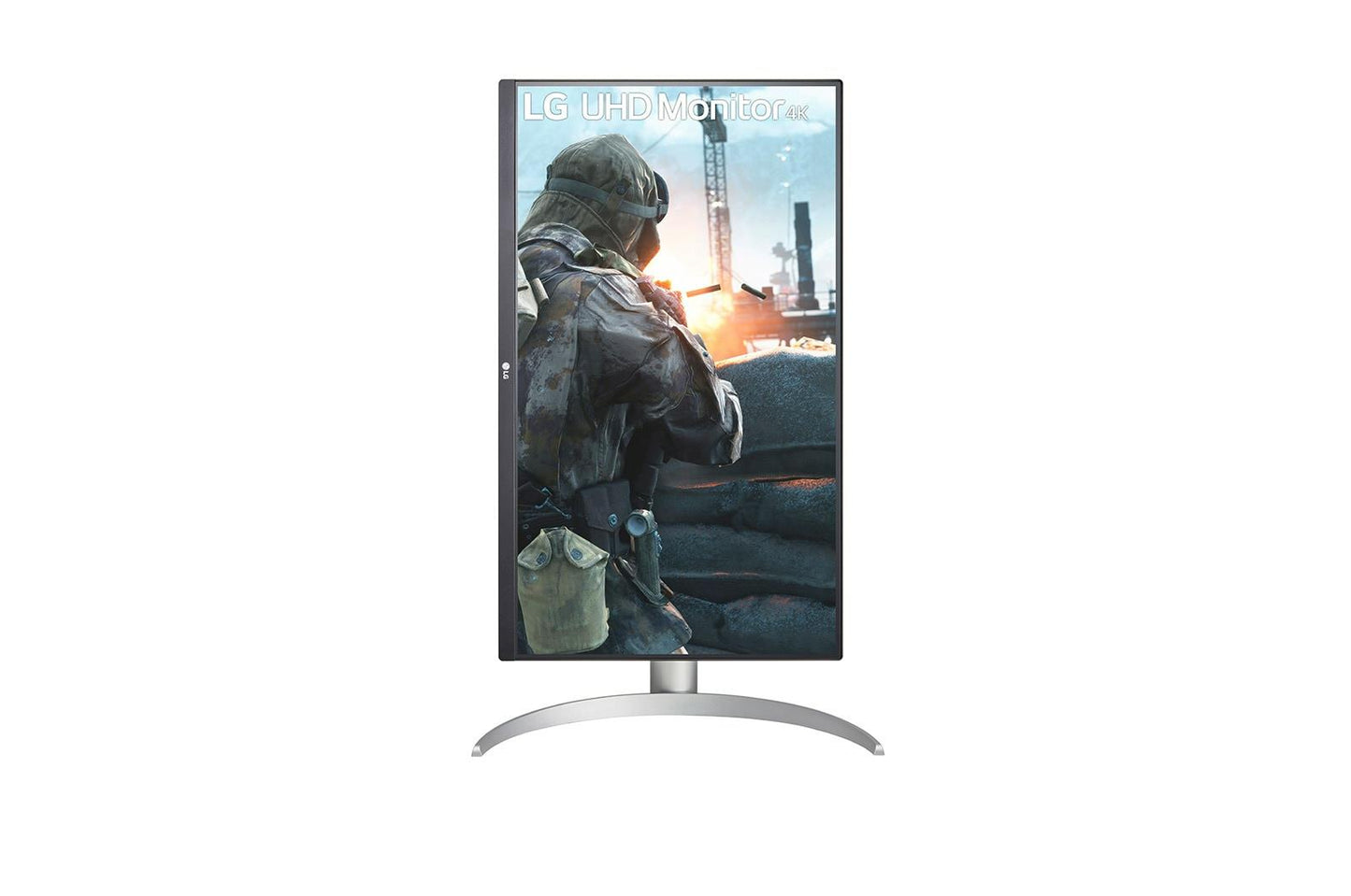LG LCD Monitor LG 27UP650K-W 27" 4K Pivot Height Adjustable Tilt Panel IPS 3840X2160 16:9 60Hz 5 Ms