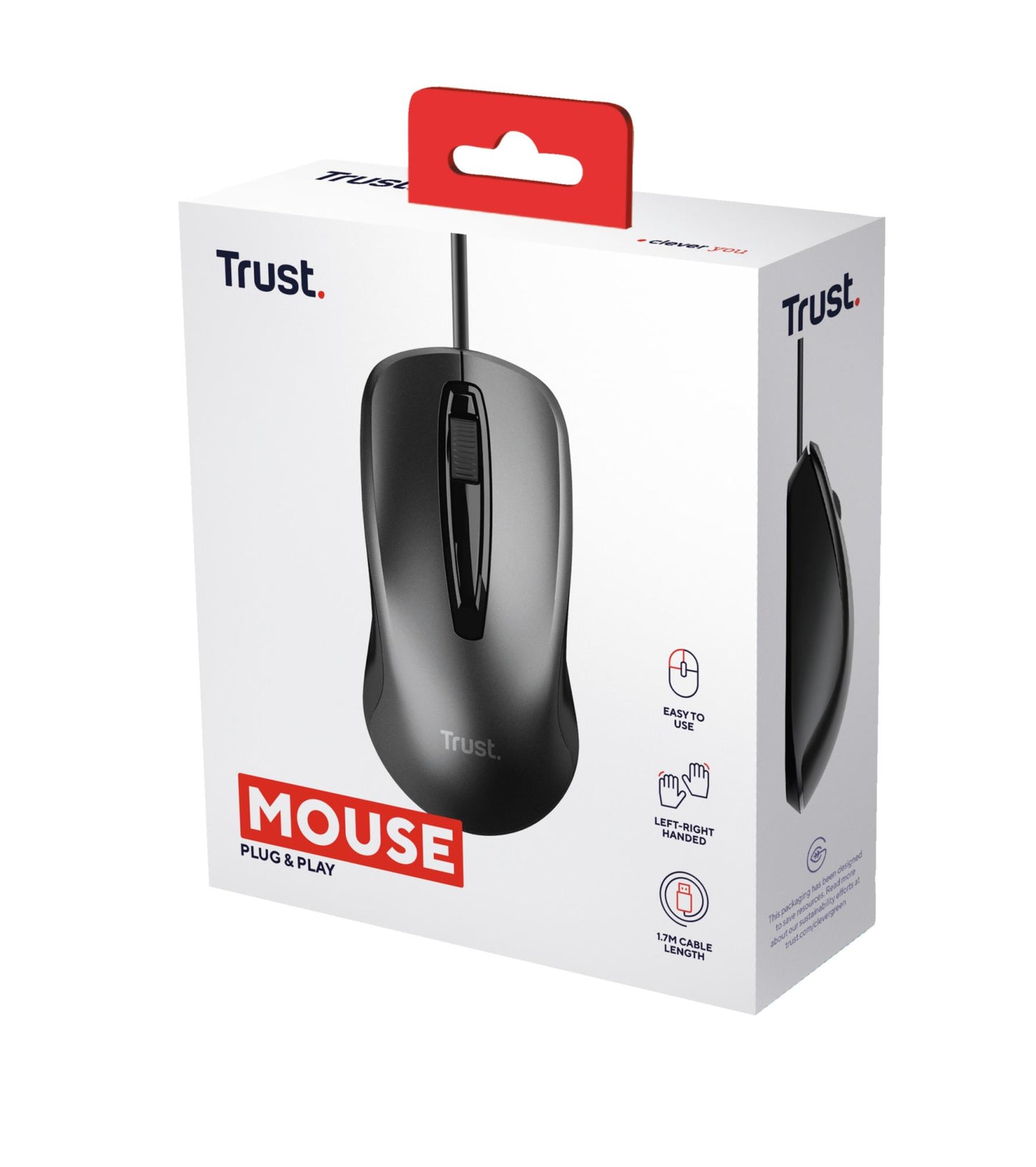 Trust Mouse USB Optical Basics - 24657