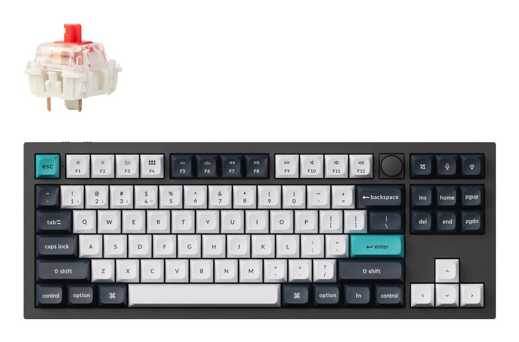 Keychron Keyboard Wireless Q3 MAX RGB - Carbon