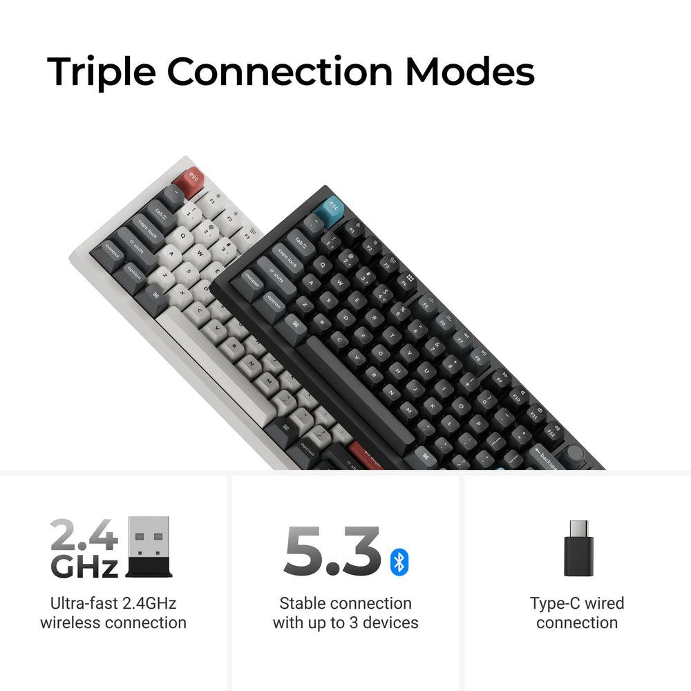 Keychron Keyboard Wireless Q3 Ultra - Black