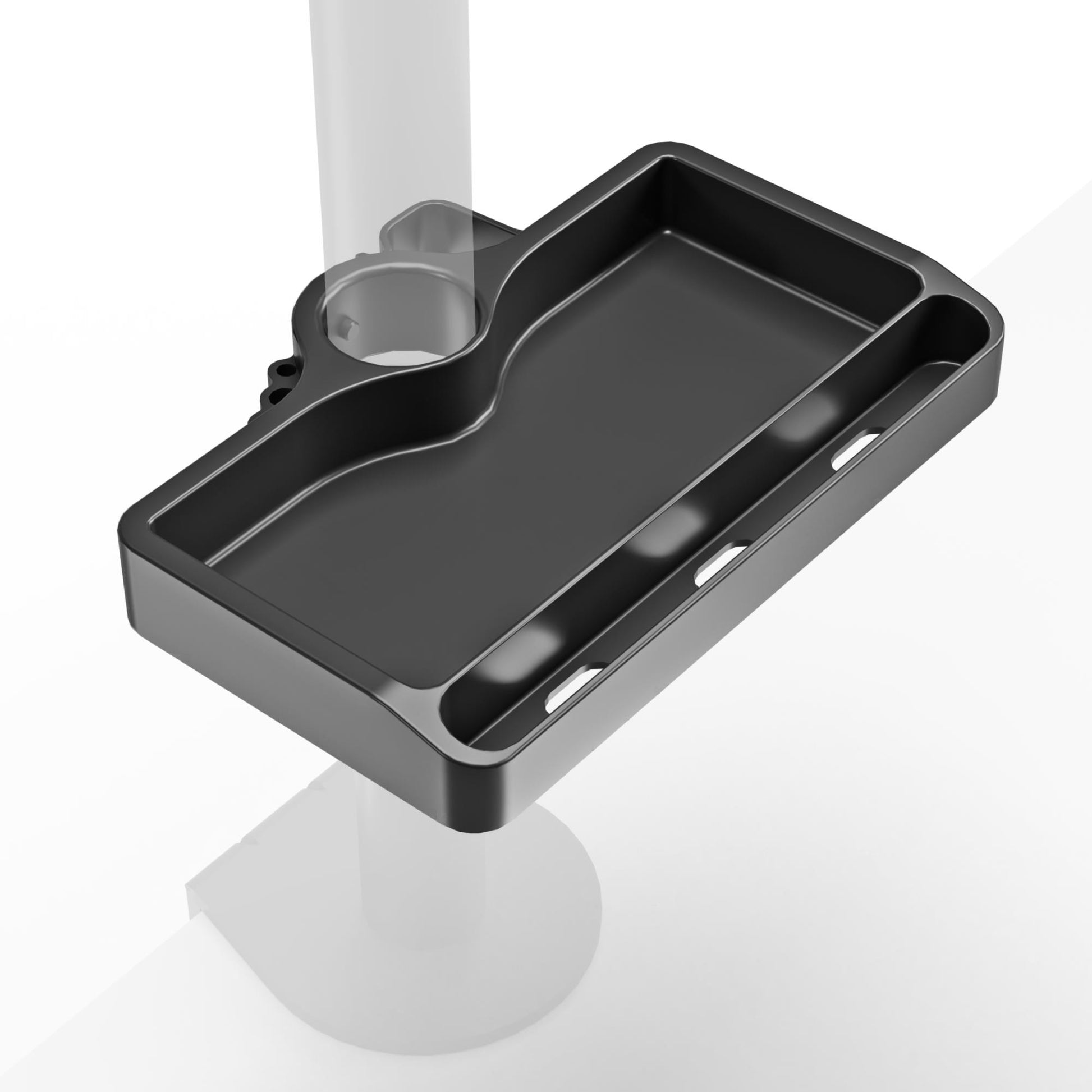 Onkron Desk Mount Accessory Organizer - Black