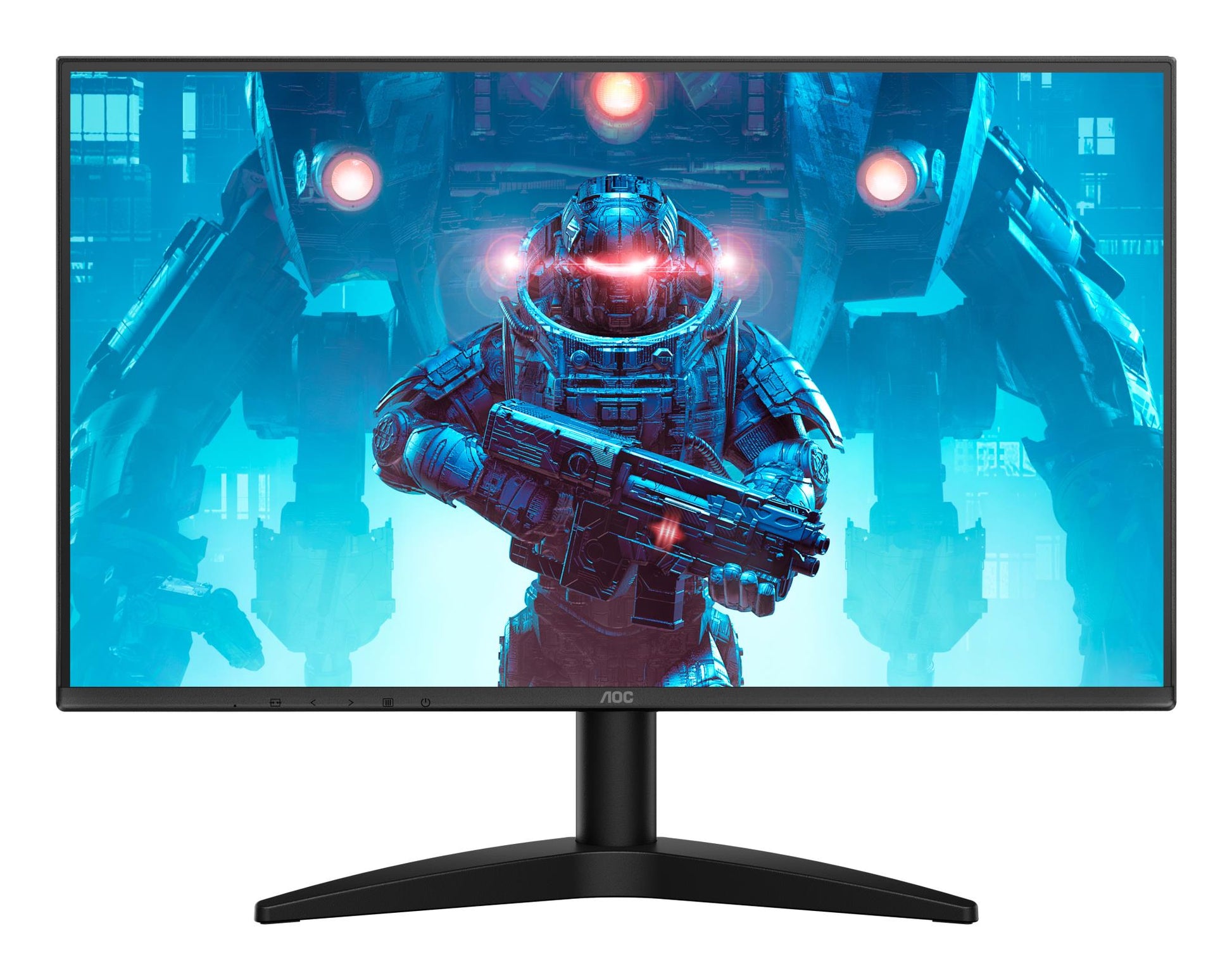 AOC LCD Monitor AOC 23.8 " 1920 X 1080 Pixels Full HD Native Aspect Ratio 16:9 LED Flat