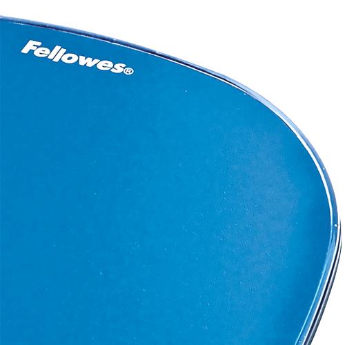 Fellowes Mouse Pad Crystal GEL - Blue