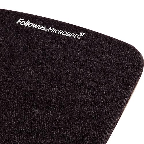 Fellowes Mouse Pad Plushtouch - Black