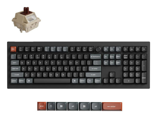 Keychron Keyboard Wireless V6 Ultra - Black
