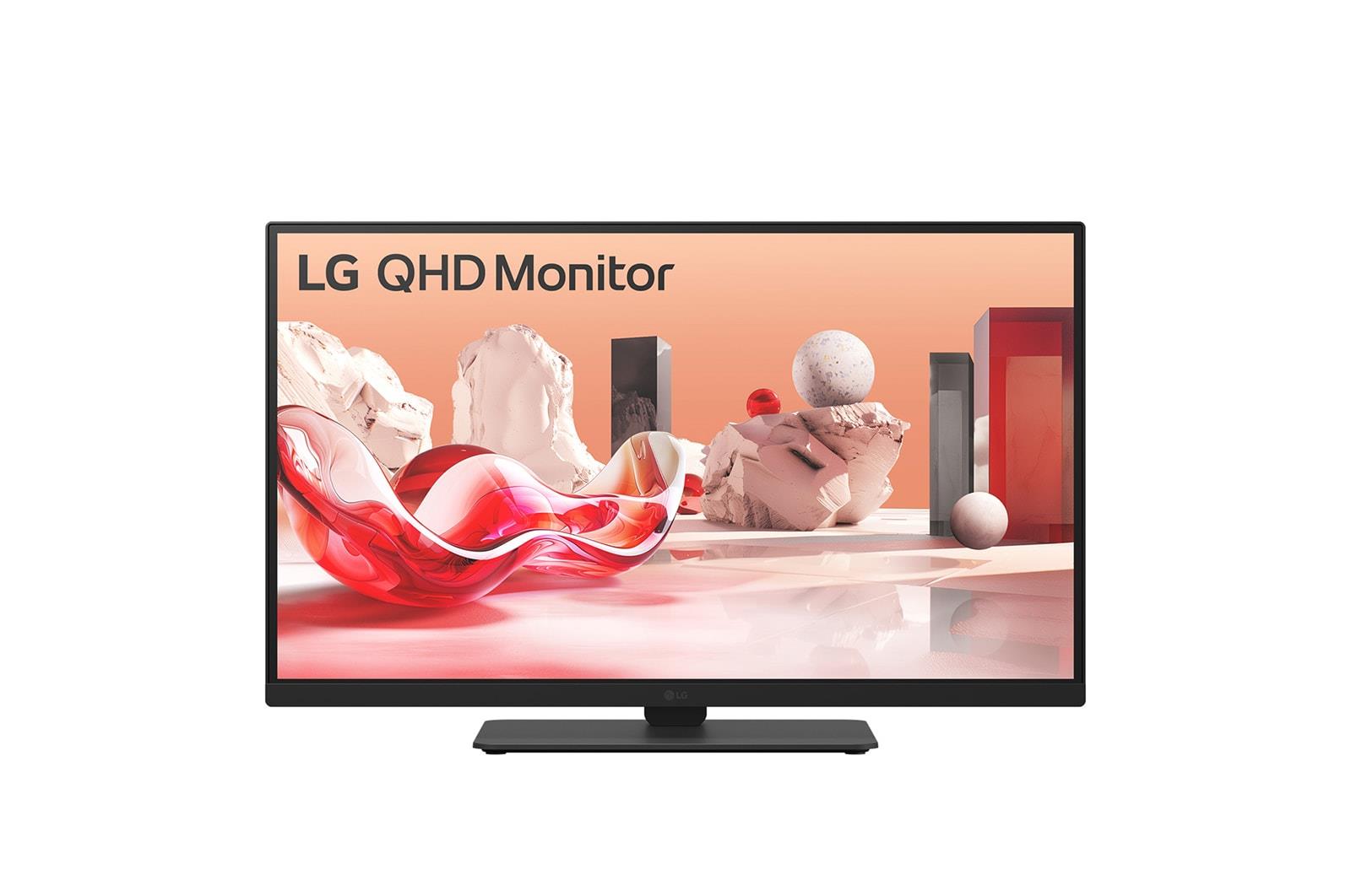 LG LCD Monitor LG 27BA75QB-B 27" Panel IPS 2560X1440 16:9 100Hz Matte Speakers Swivel Pivot Height Adjustable Tilt Colour Black