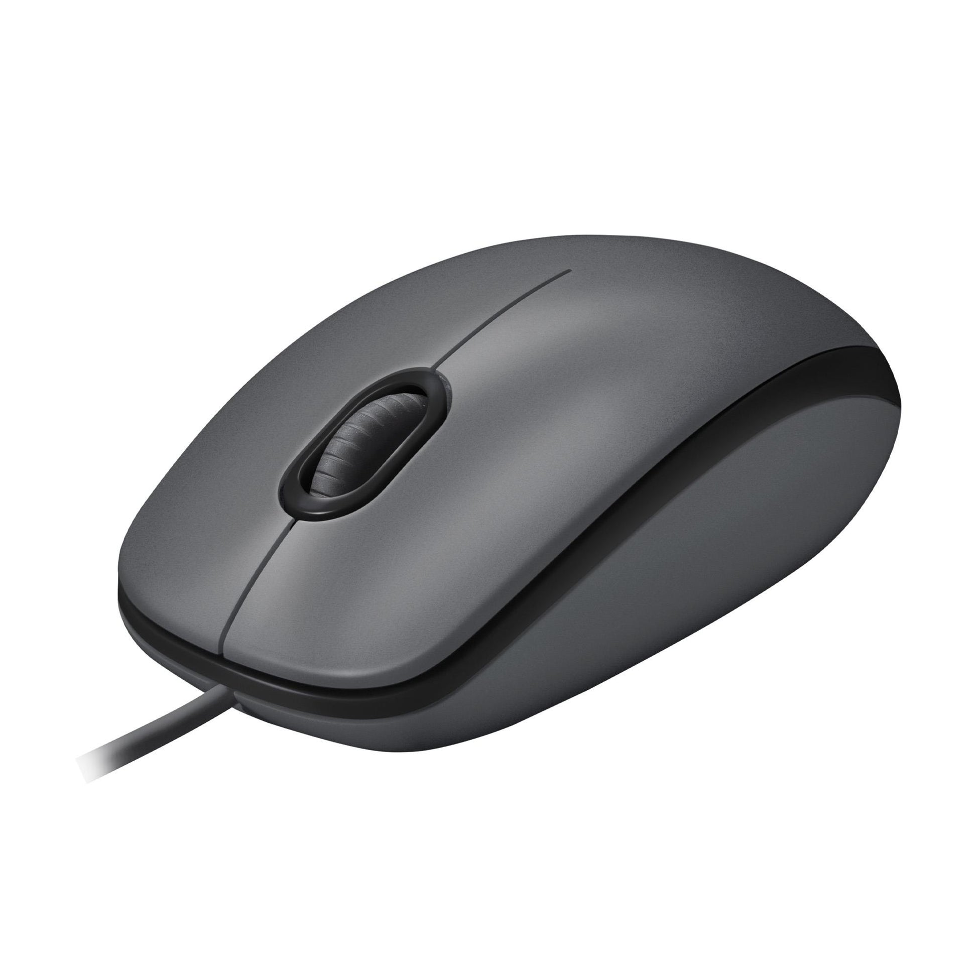 Logitech Mouse USB Optical M100 - Black