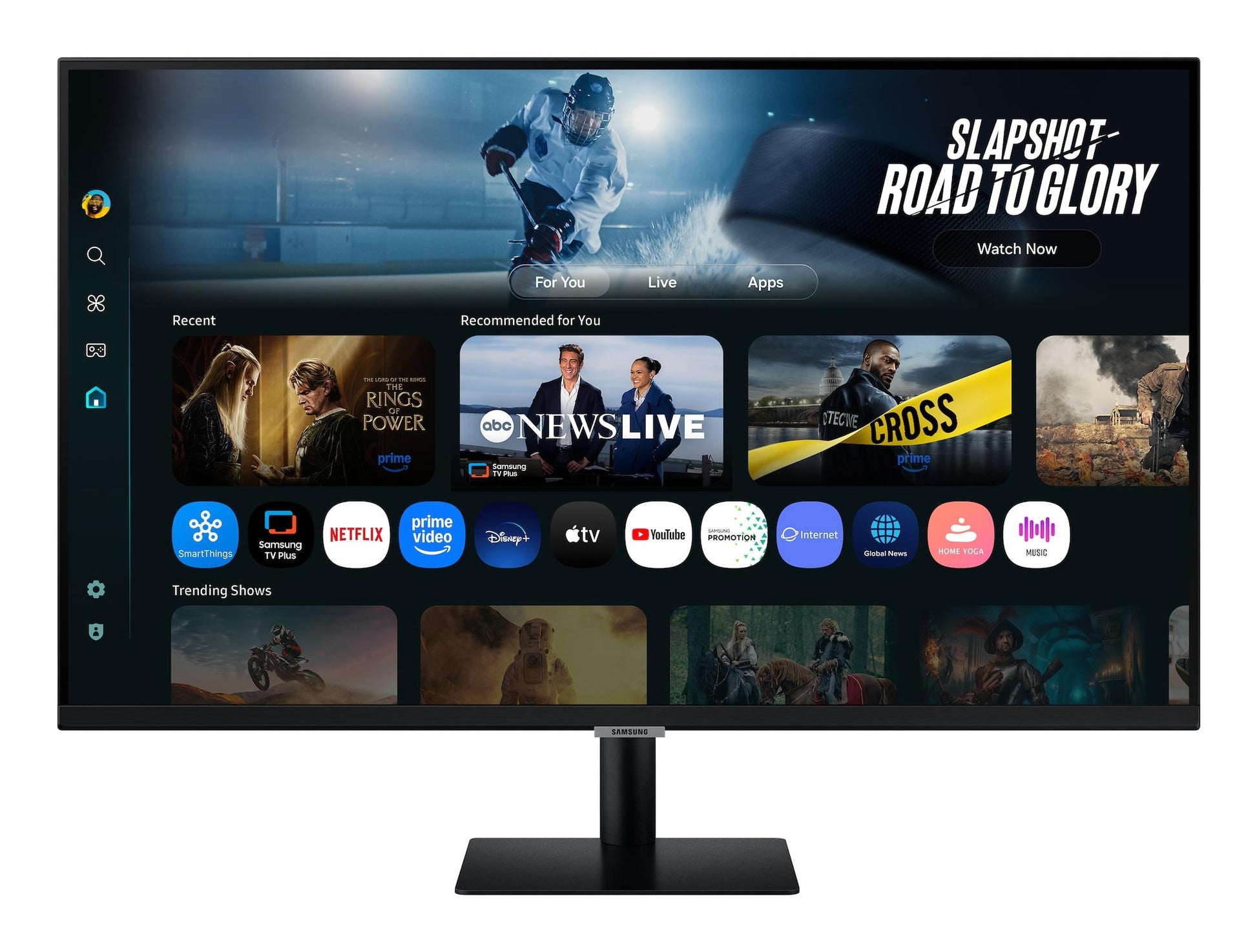 Samsung LCD Monitor Samsung 32 " 3840 X 2160 Pixels 4K Ultra HD Native Aspect Ratio 16:9 LCD Flat