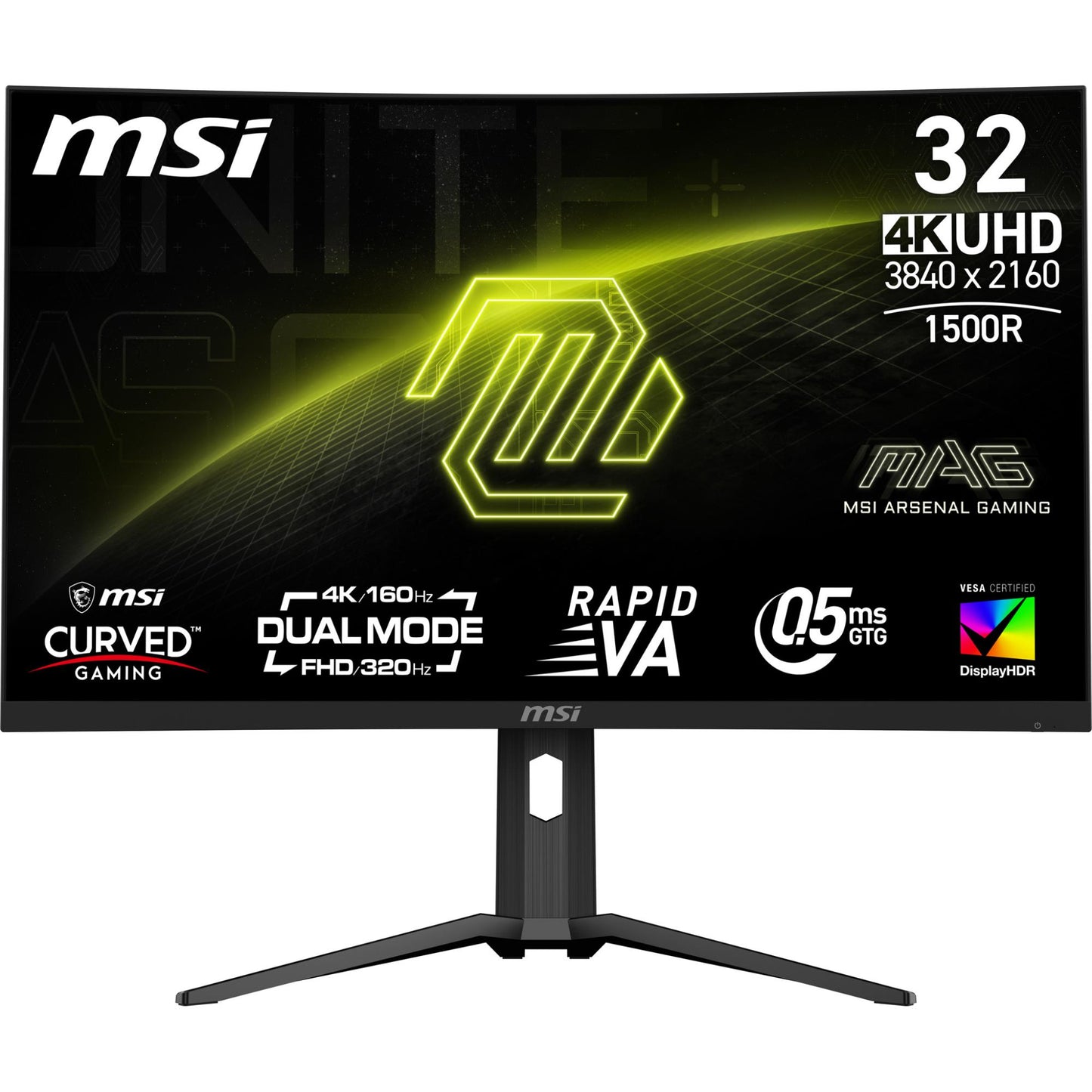 MSI LCD Monitor MSI MAG 321CUPDF 31.5" Gaming - Curved