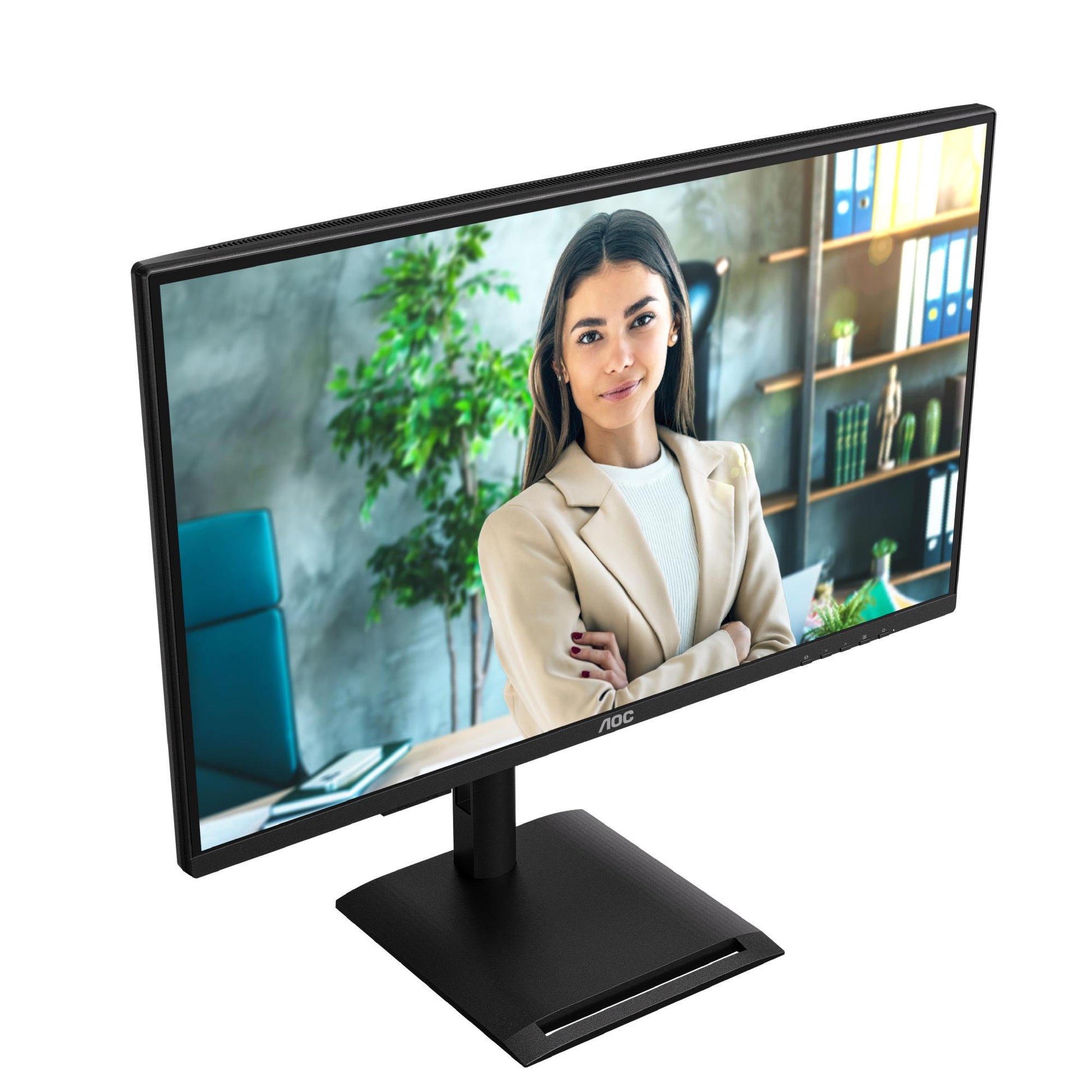 AOC LCD Monitor AOC 27 " 2560 X 1440 Pixels Wide Quad HD Native Aspect Ratio 16:9 Flat