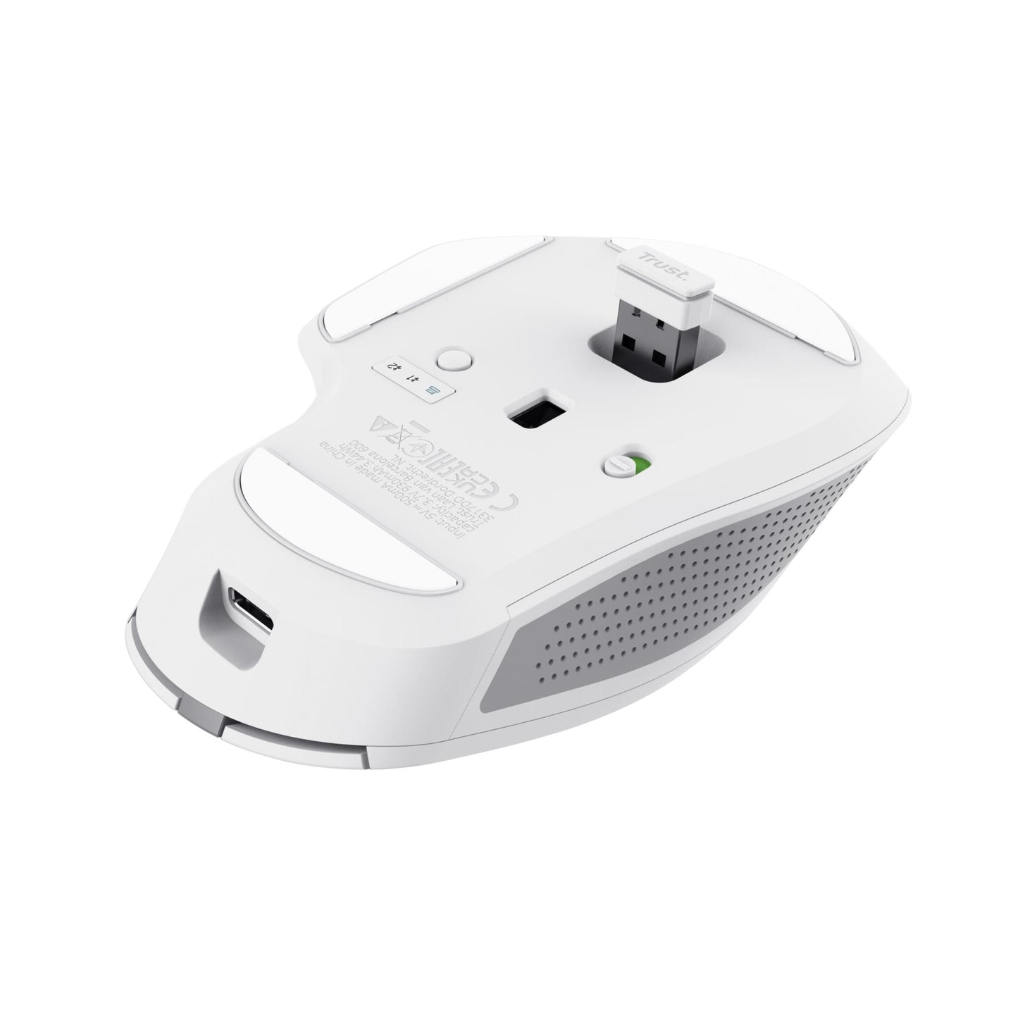 Trust Mouse USB Optical Wireless Ozaa + / MULTI-CONNECT WHT