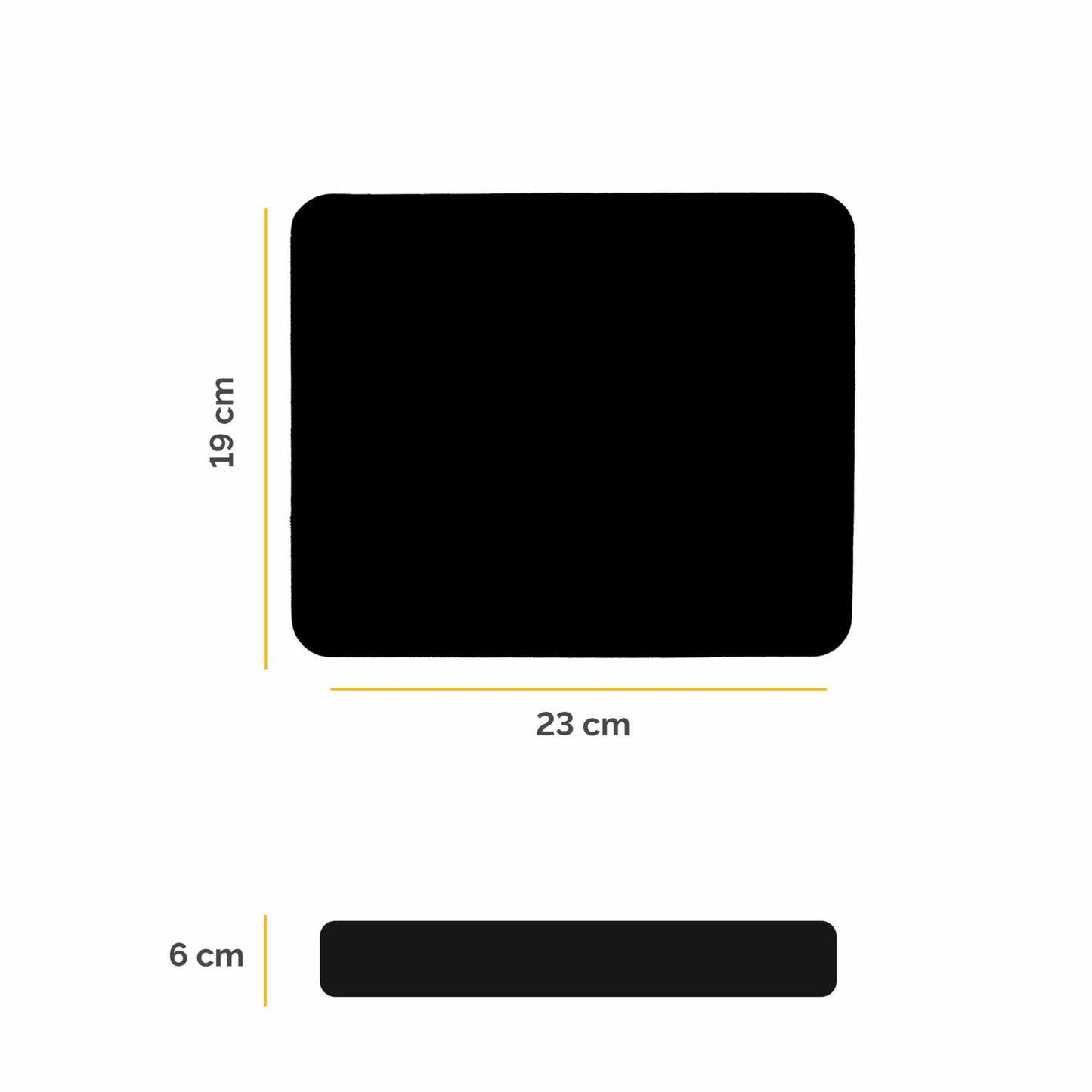 Fellowes Mouse Pad Basic - Black
