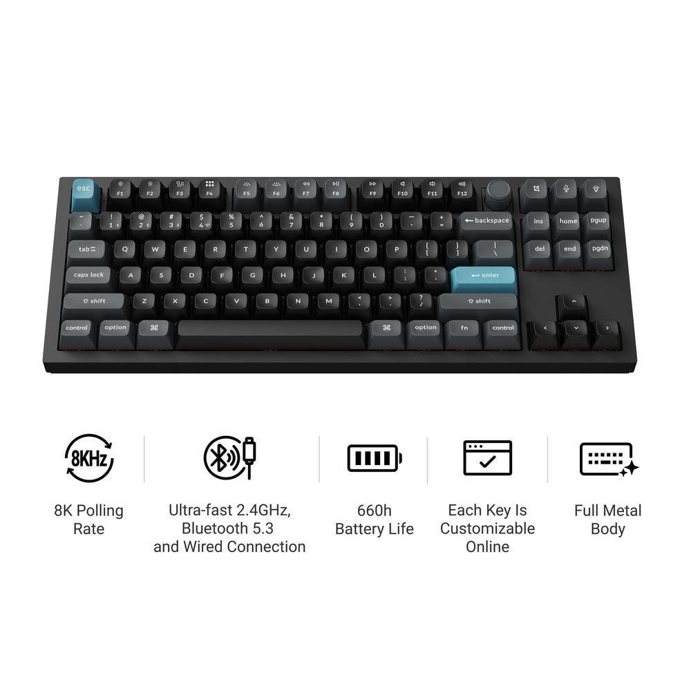 Keychron Keyboard Wireless Q3 Ultra - Black