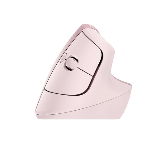 Logitech Mouse USB Optical Wireless Vertical - Pink