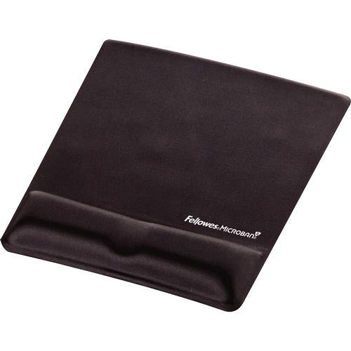 Fellowes Mouse Pad Wrist Support - Black