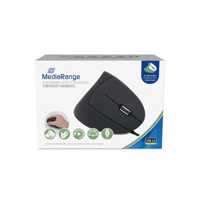 Mediarange Mouse USB Optical 6-BUTTON - Right