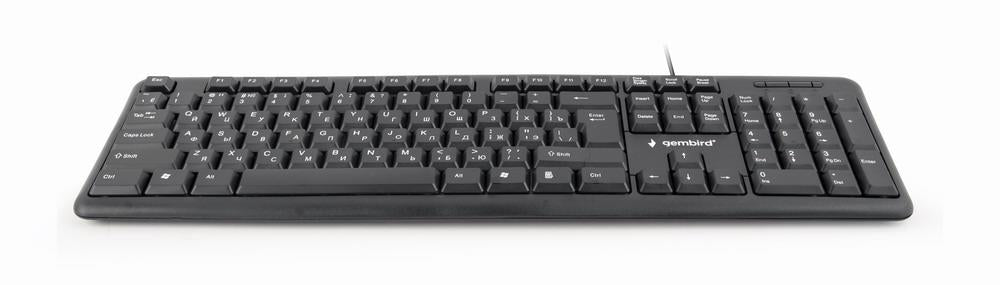 Gembird Keyboard Standard USB Russian - Black