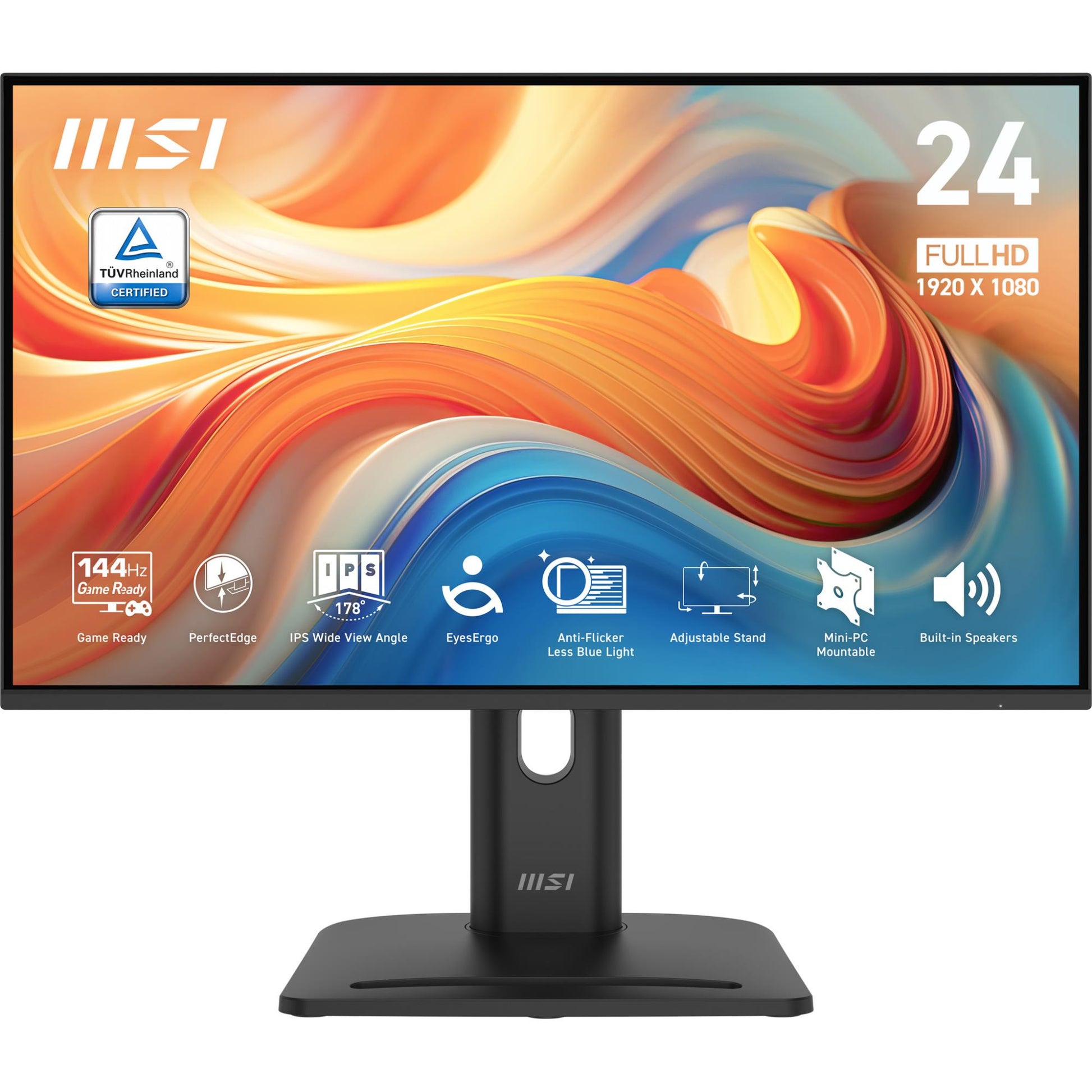 MSI LCD Monitor MSI Pro MP245PG E14 23.8" Business Panel IPS 1920X1080 16:9 144 Hz 1 Ms Speakers