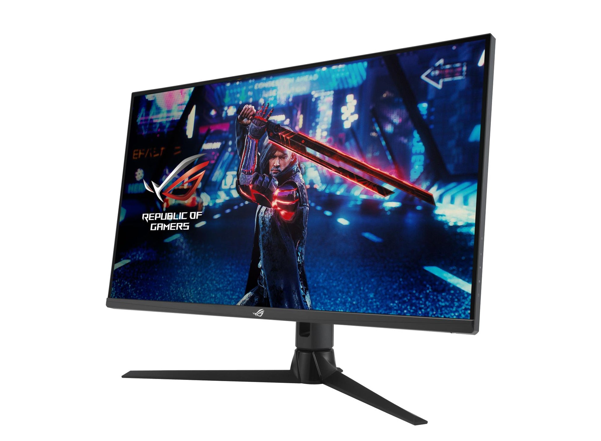 Asus LCD Monitor Asus 32" Gaming / 4K Panel IPS 3840X2160 16:9 160Hz Matte 1 Ms Swivel Height Adjustable Tilt Colour Black