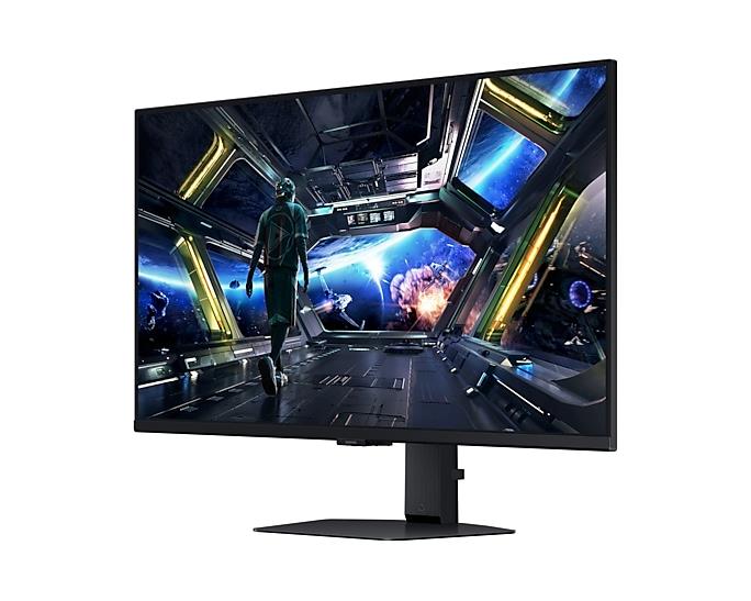 Samsung LCD Monitor Samsung Odyssey G7 32" Gaming Panel IPS 3840X2160 16:9 144Hz 1 Ms Speakers Swivel Pivot Height Adjustable Tilt Colour Black