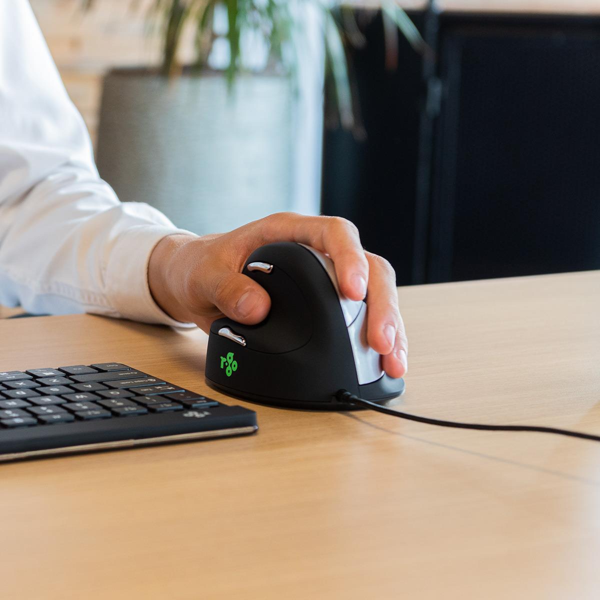 R-GO Tools Mouse USB Optical Break - L.