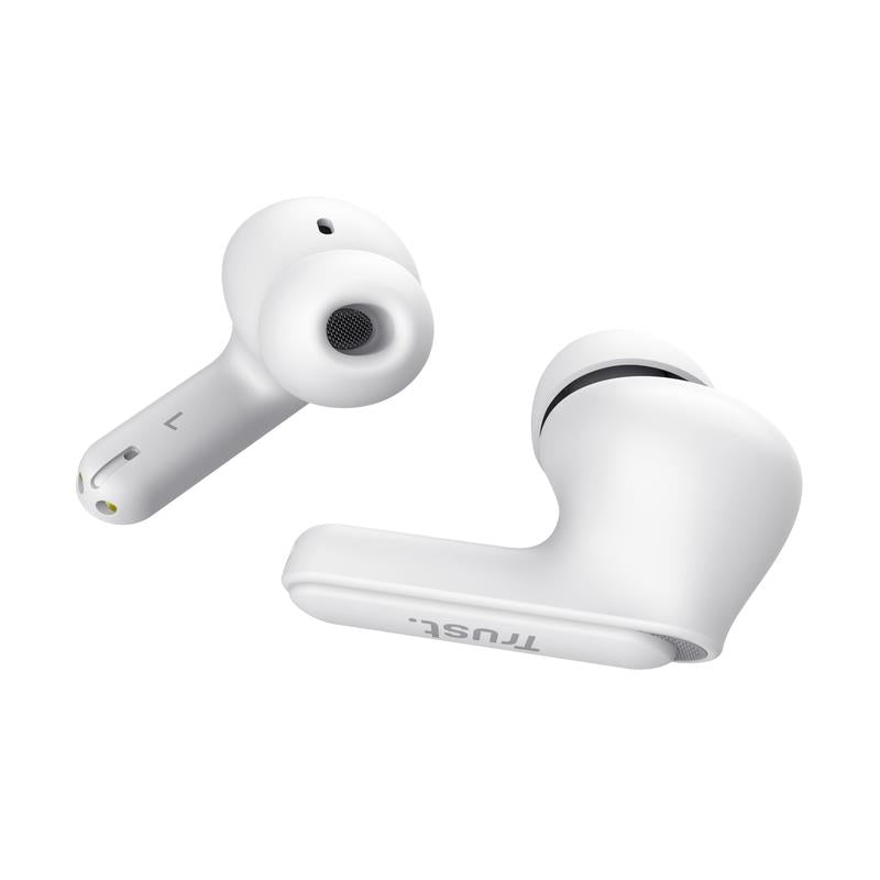 Trust Headset Earbuds Yavi Bluetooth ENC - White