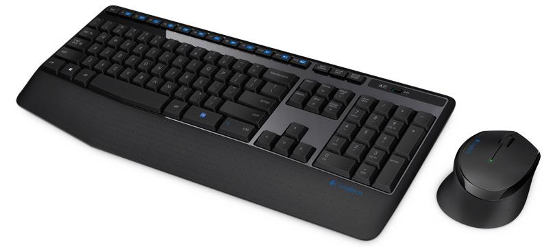 Logitech Keyboard Wireless Combo MK345 - English