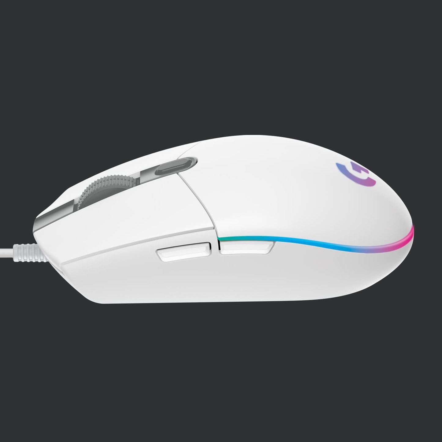 Logitech Mouse USB Optical G203 - White