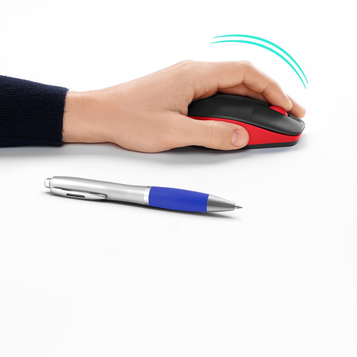 Logitech Mouse USB Optical Wireless M190 - RED
