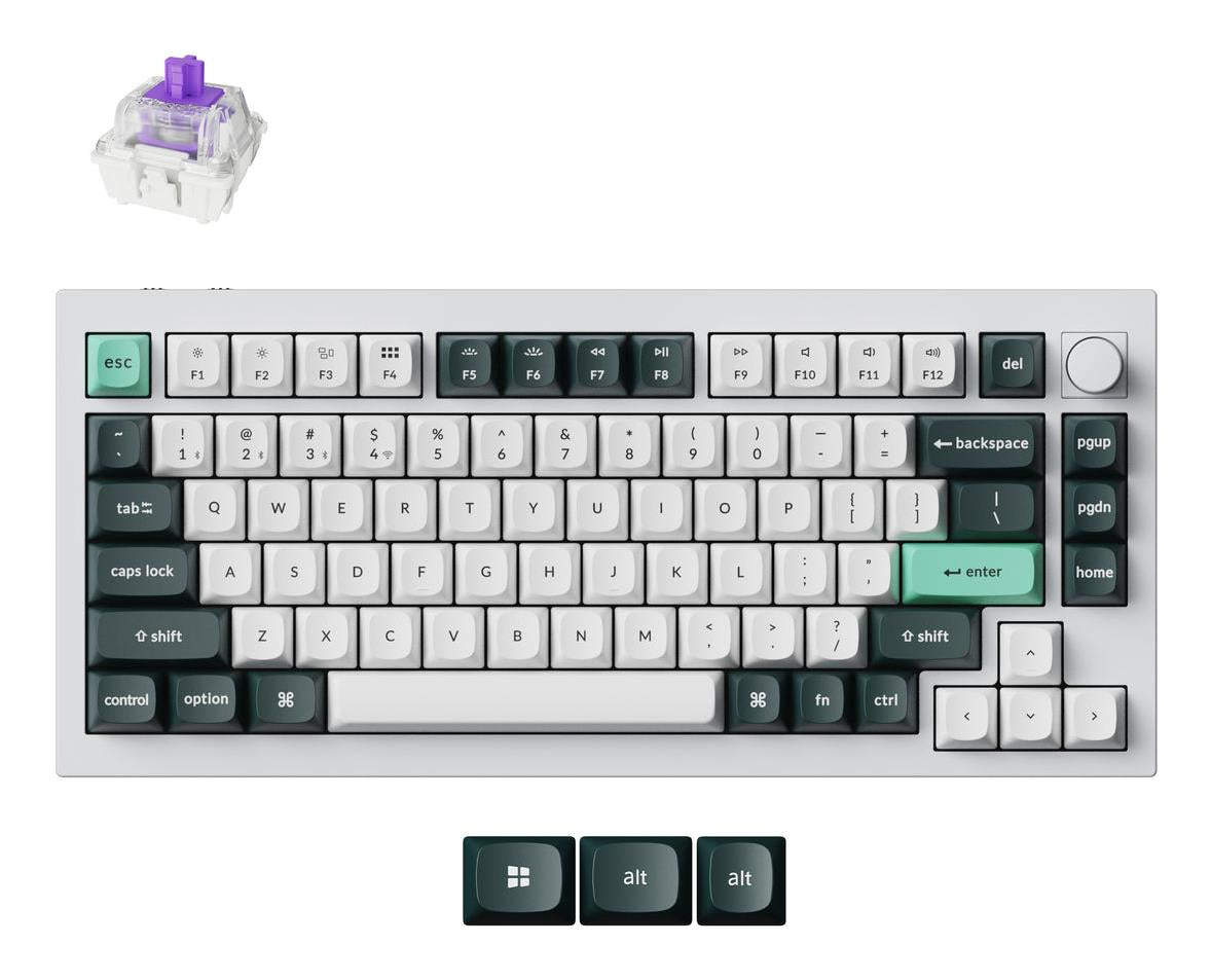 Keychron Keyboard Wireless Q1 HE RGB - Shell