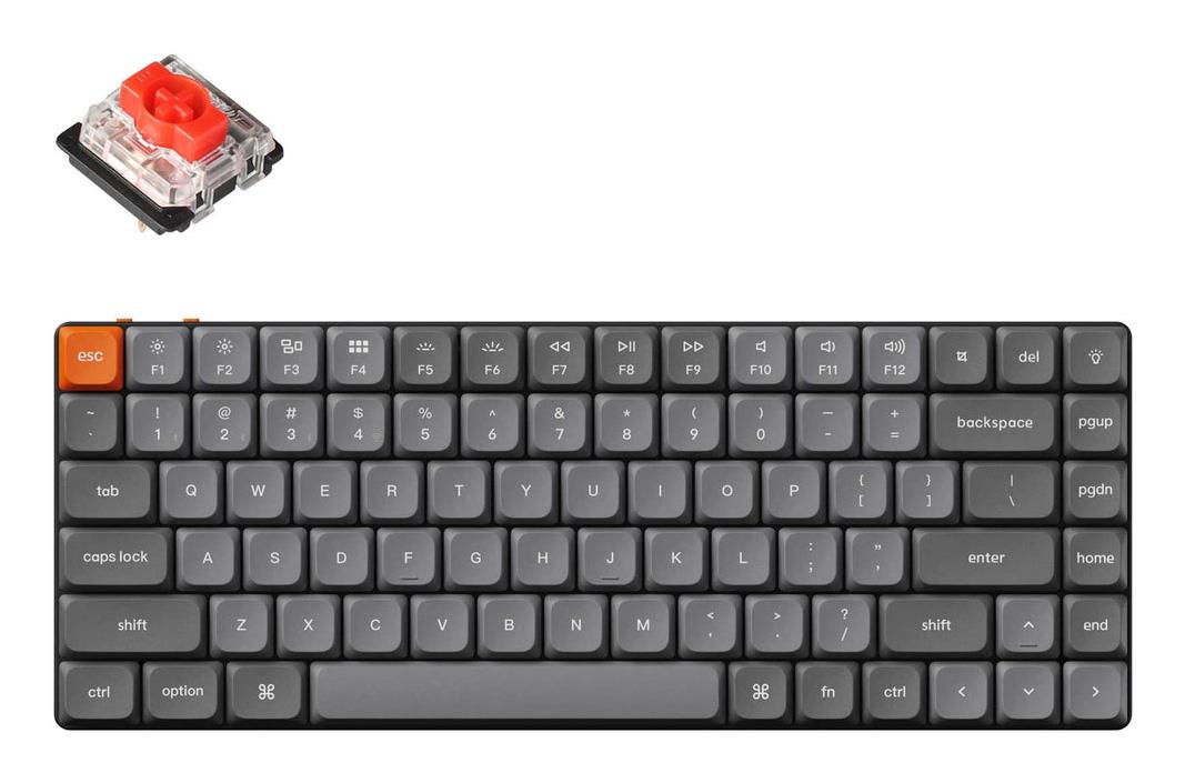 Keychron Keyboard Wireless K3 MAX RGB - Black