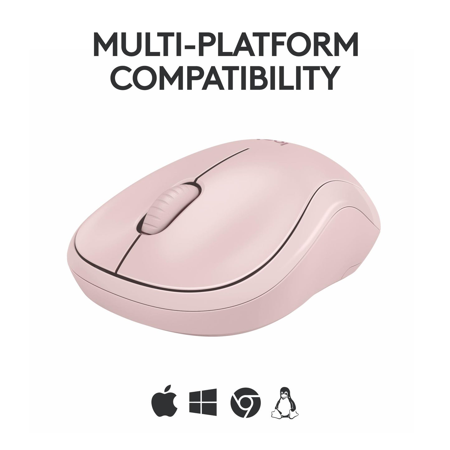 Logitech Mouse Blueth Optical M240 - Rose