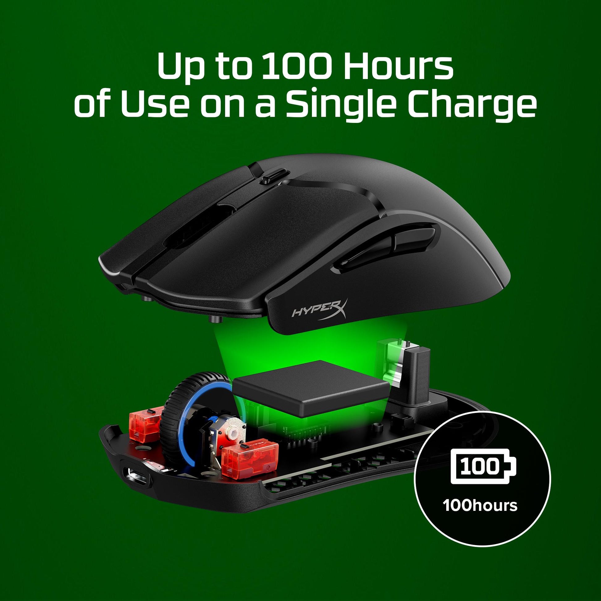 Hyperx Mouse USB Optical Hyperx PF / HAS2 Mini WL BK