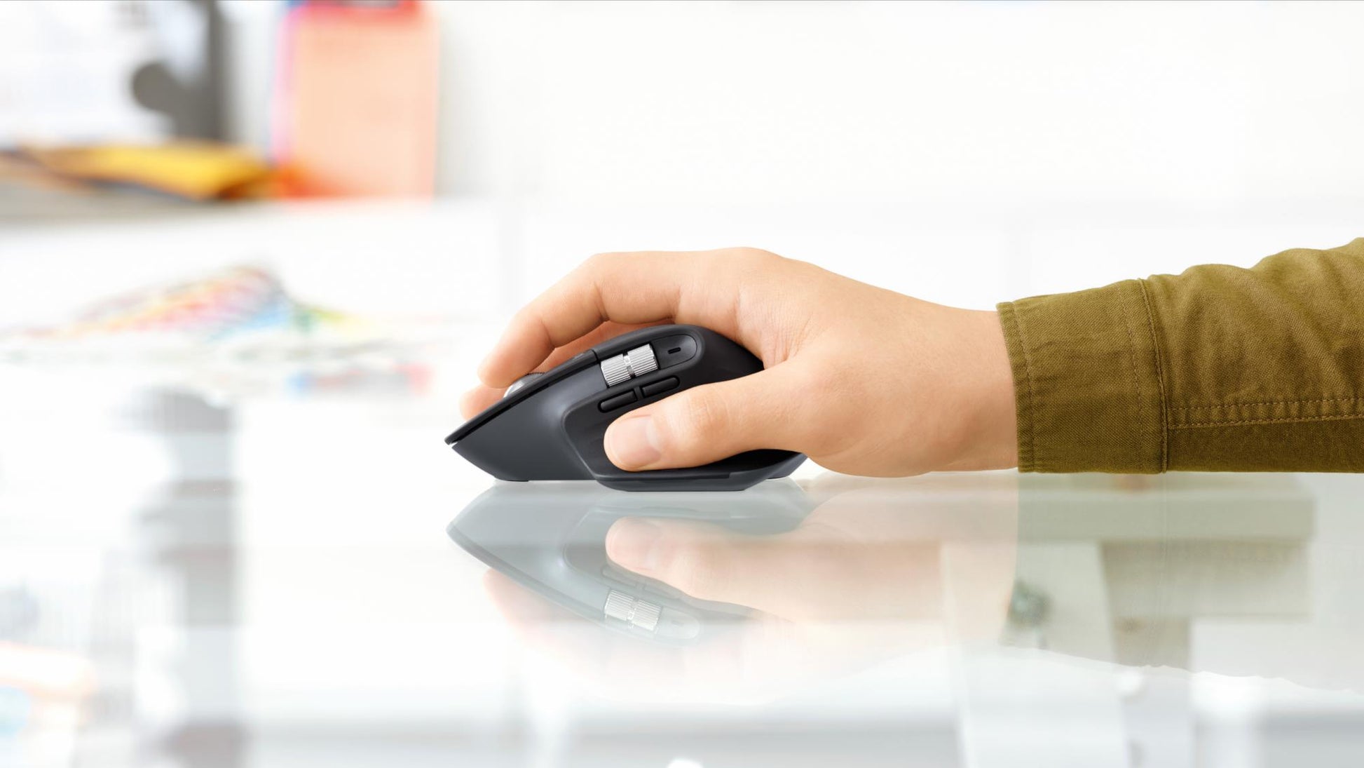 Logitech Mouse Blueth Optical Master 3S - Black