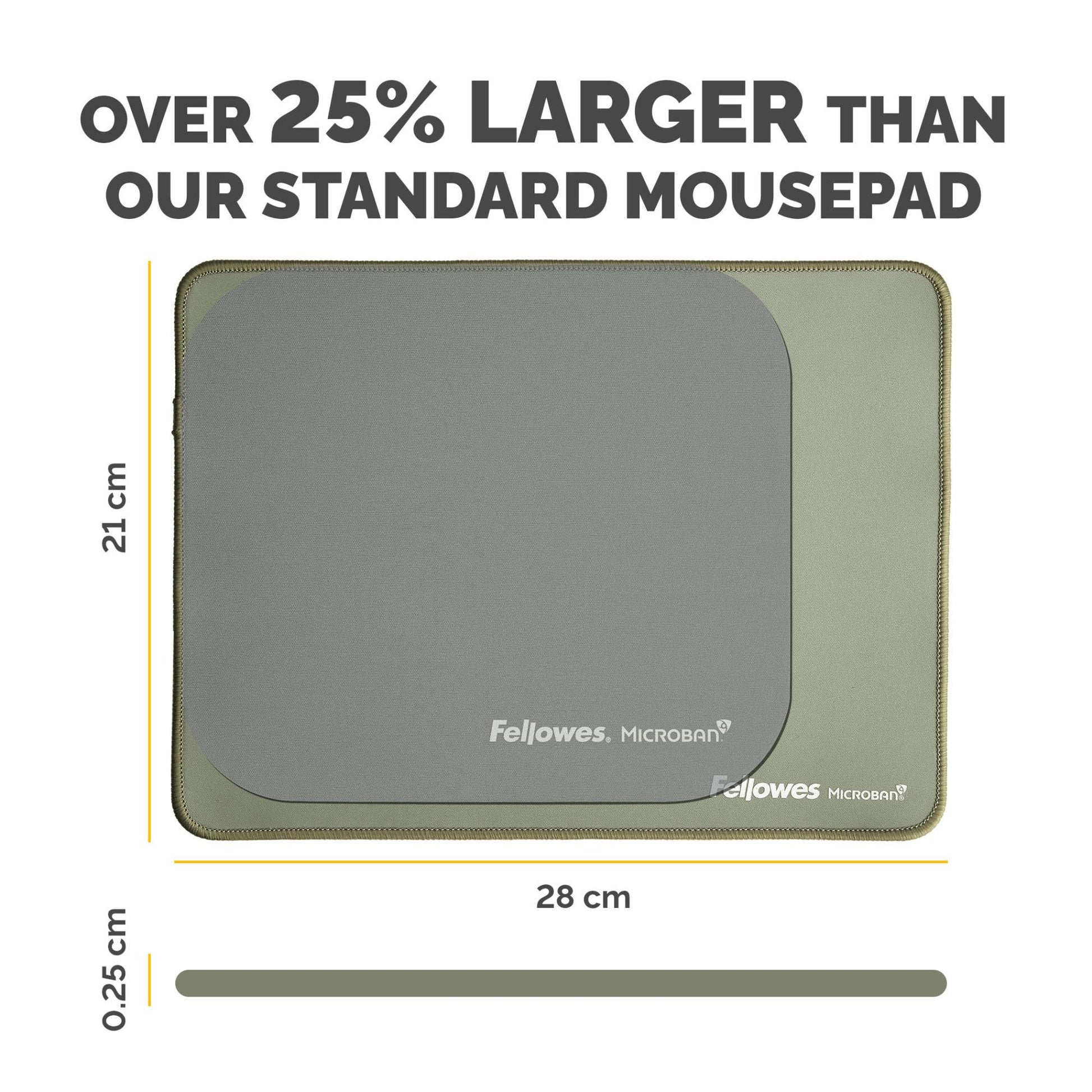 Fellowes Mouse Pad Breyta XL - Sage