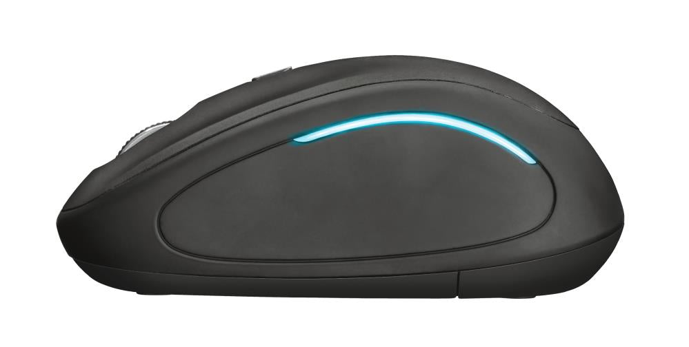Trust Mouse USB Optical Wireless YVI FX - Black