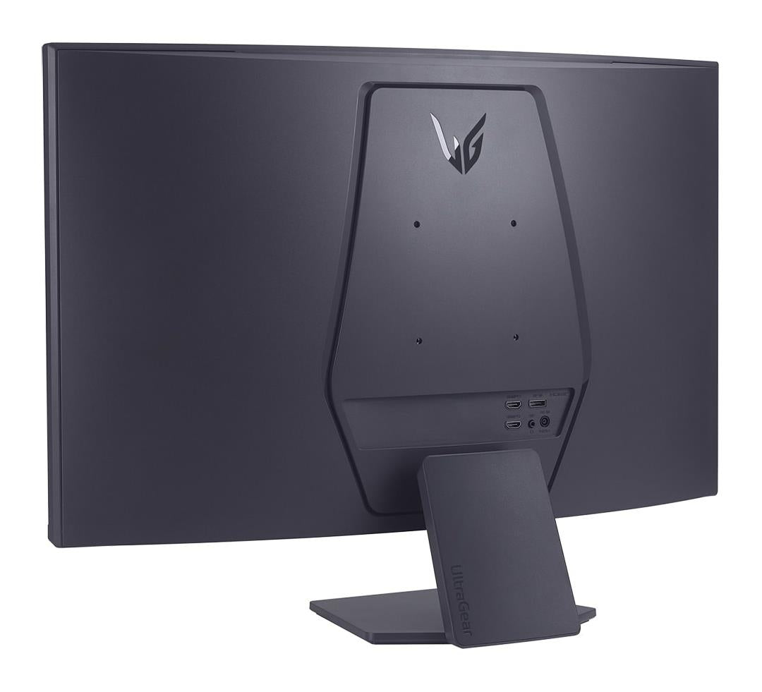 LG LCD Monitor LG 32GS60QC-B 32" Gaming / Curved Panel VA 2560X1440 16:9 180 Hz Matte 1 Ms Tilt