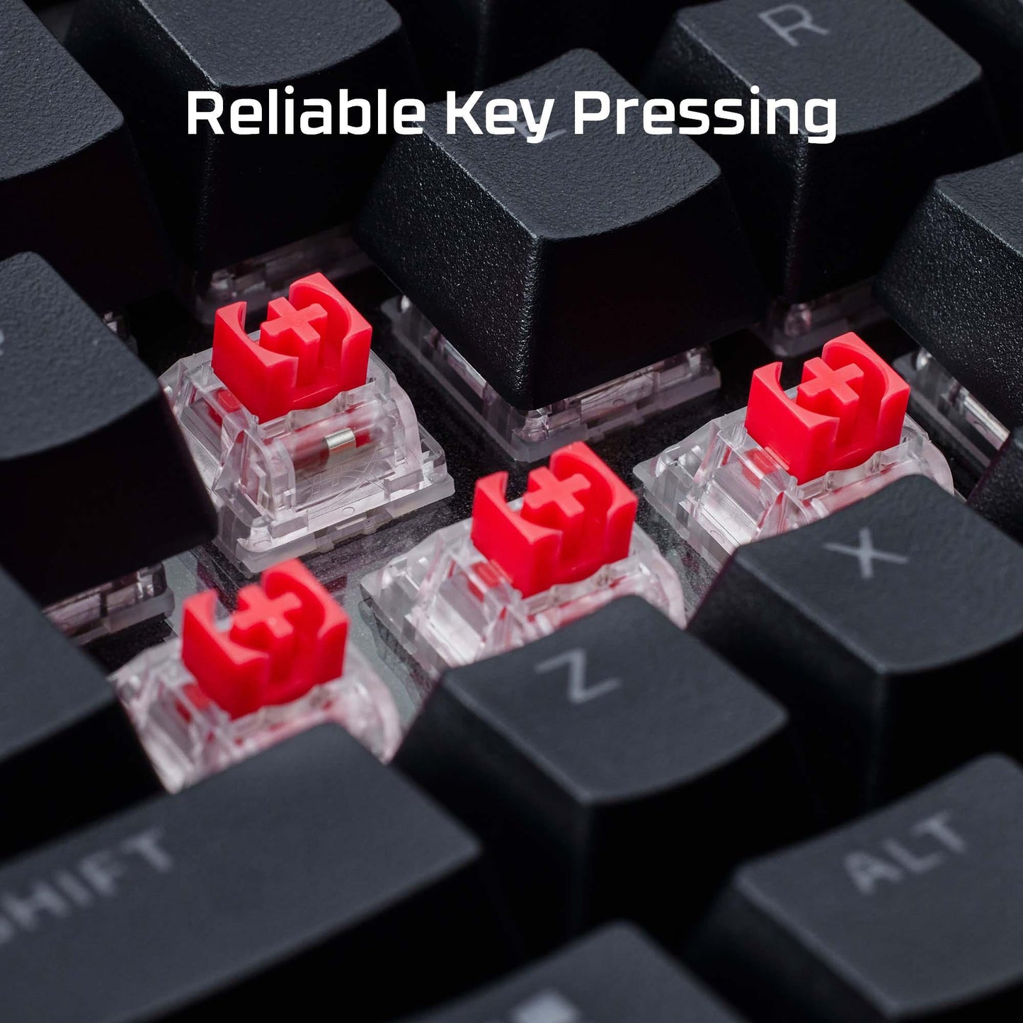 Hyperx Keyboard Alloy Rise 75 S Black - 7G7A4AA#ABA