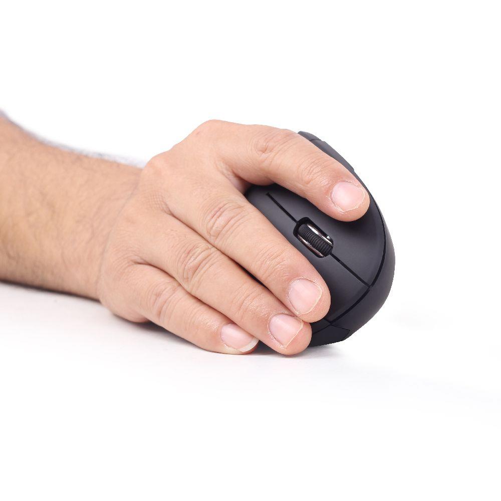 Gembird Mouse USB Optical Wireless Black - Ergonomic