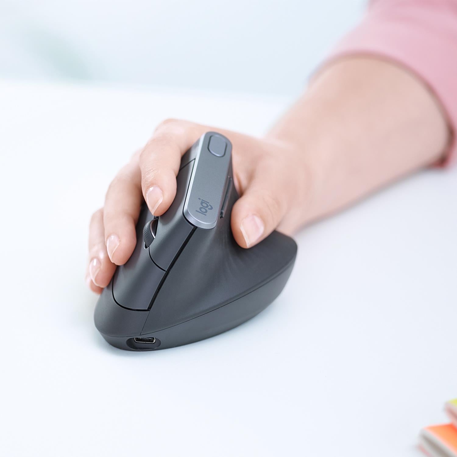 Logitech Mouse USB Optical Wireless MX Ergo - 910-005448