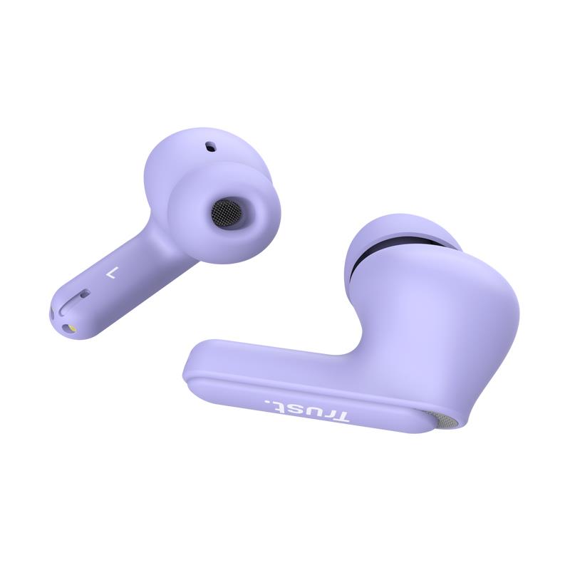 Trust Headset Earbuds Yavi Bluetooth ENC - Purple
