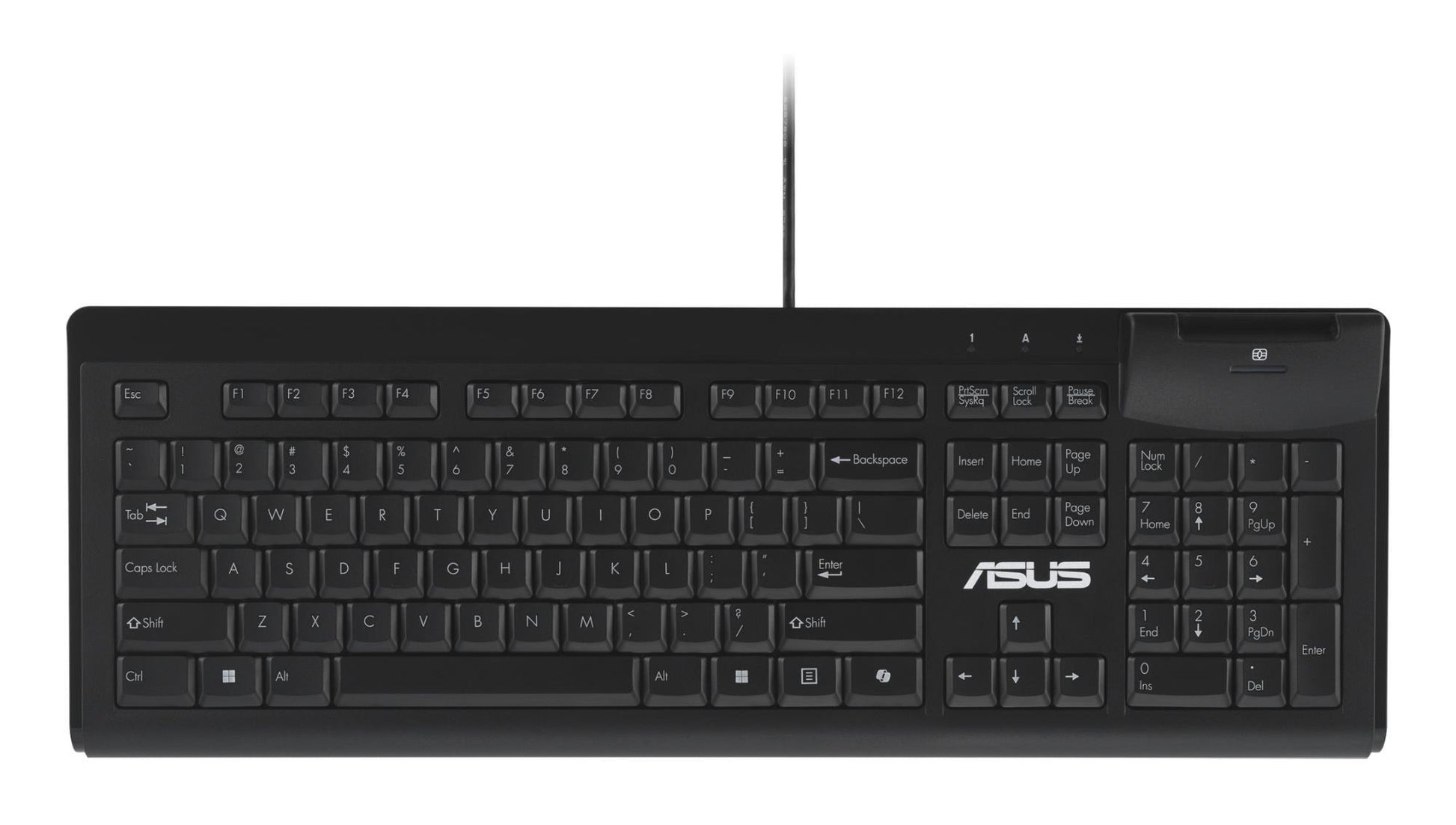 Asus Keyboard KU100 Black - Estonian